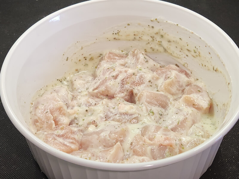 Chicken in Greek Ladolemono
