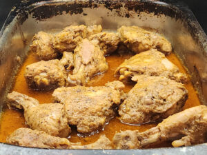 Halifax Shawarma Chicken cooked at 325F for 1 hour