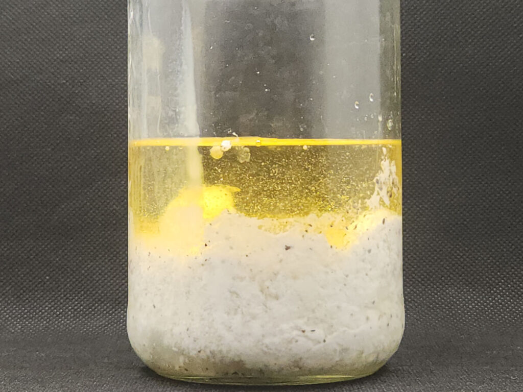 Jar of Shawarma sauce ingredients