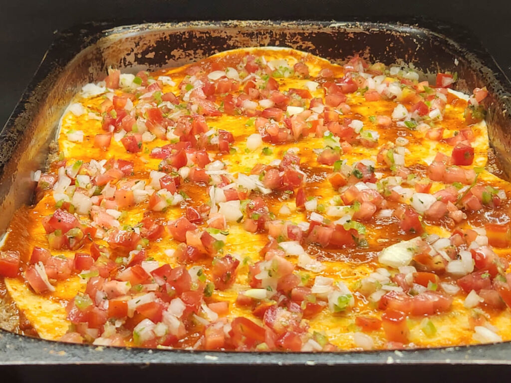 Burrito Casserole Ninth Layer Pico De Gallo