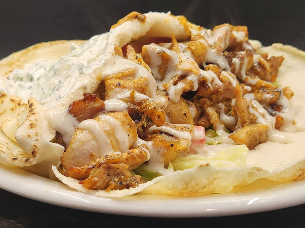 JAHZKITCHEN Halifax Shawarma close up