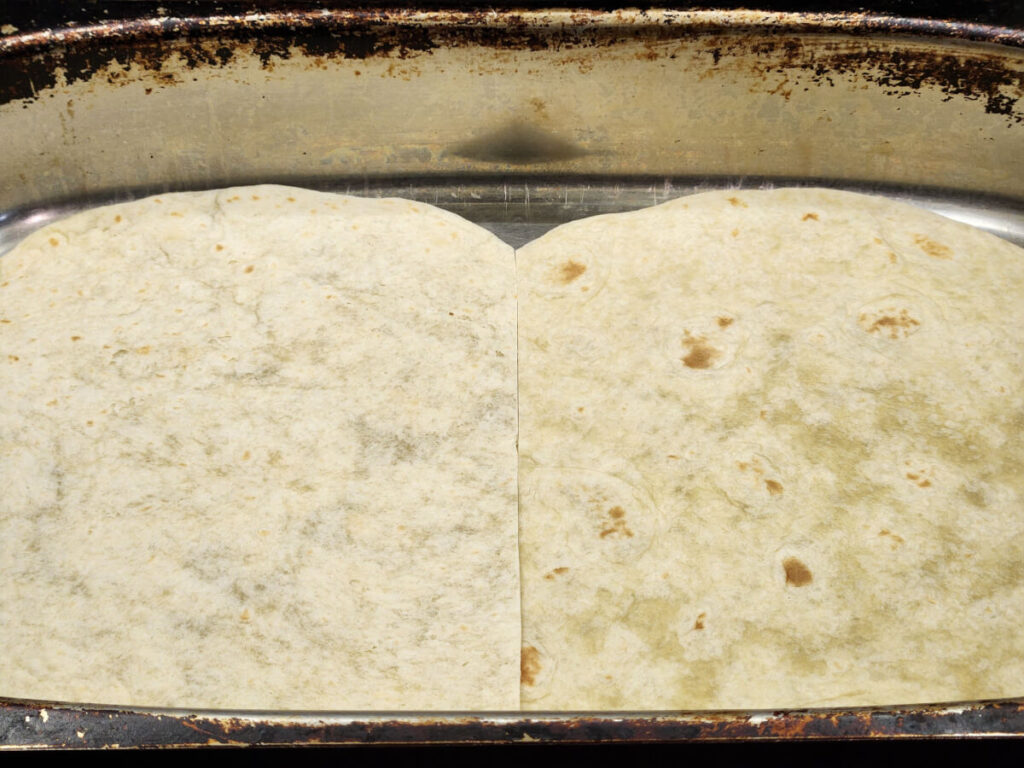 Sliced Tortillas to fit the casserole