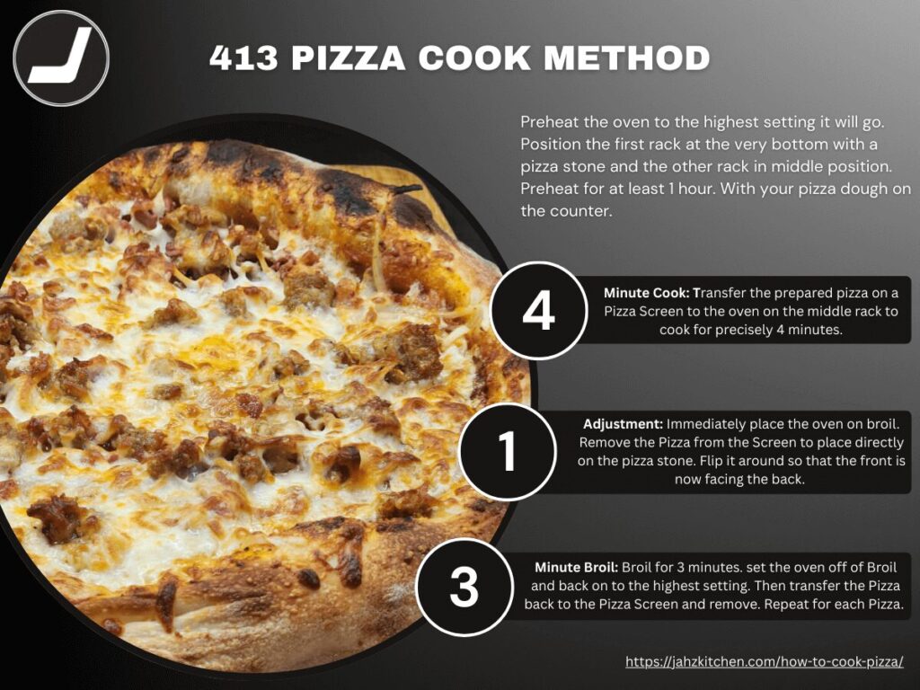 JAHZKITCHEN 413 Pizza Cook Method