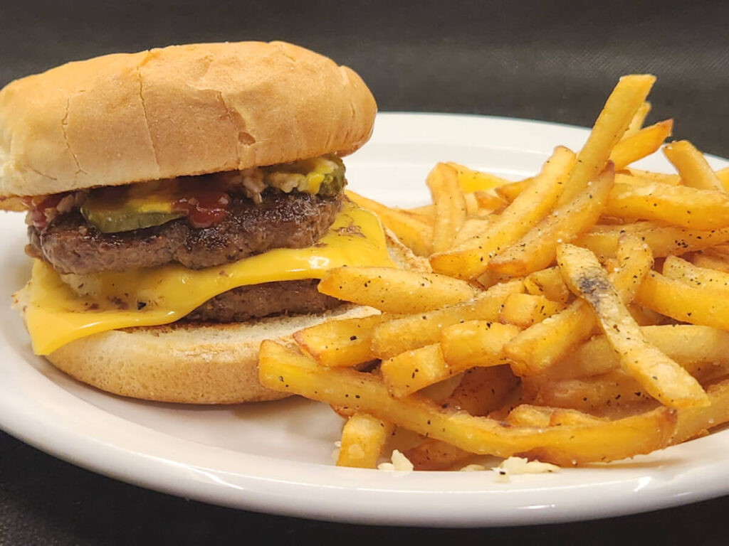 JAHZKITCHEN McDouble and Fries