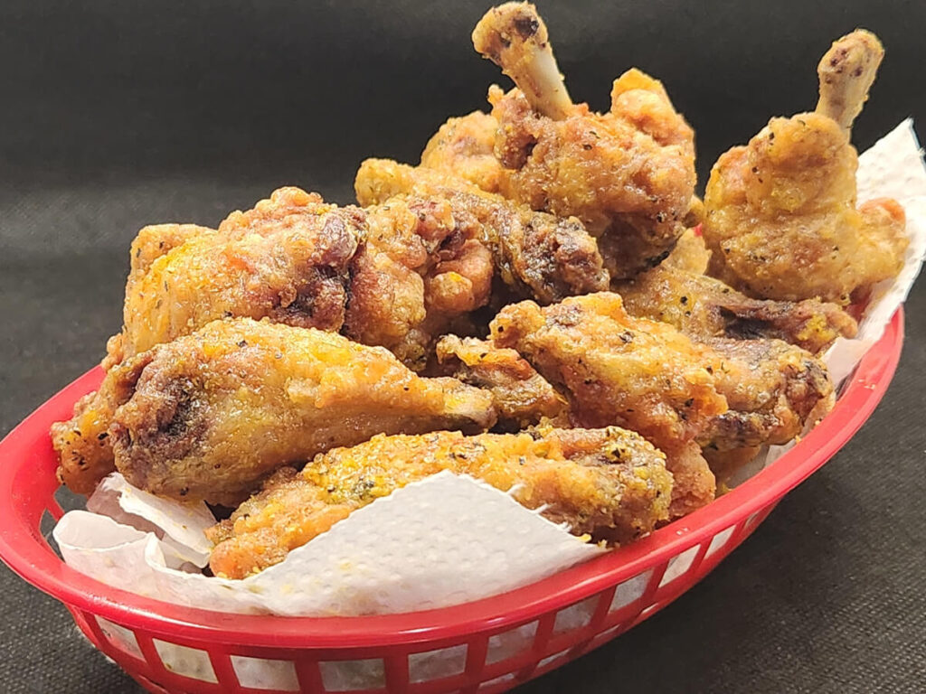 JAHZKITCHEN Basket of Lemon Pepper Wings