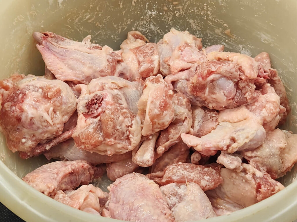 JAHZKITCHEN Dusted Wings Cornstarch Flour Baking Soda