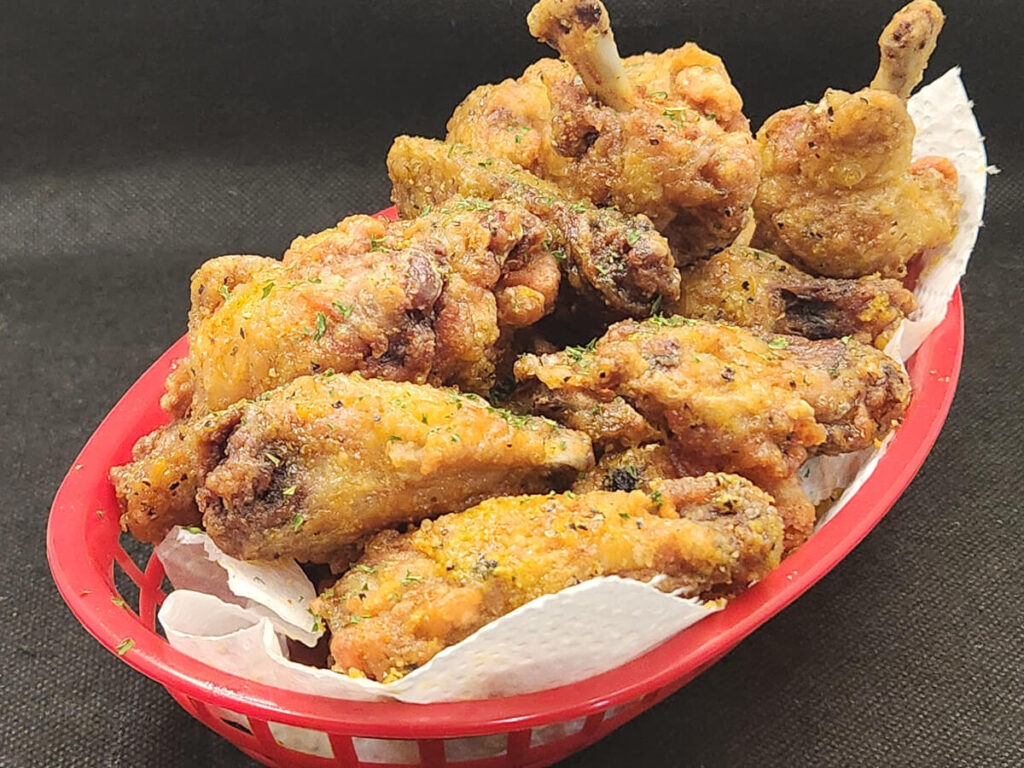JAHZKITCHEN Lemon Pepper Wings with Parsley