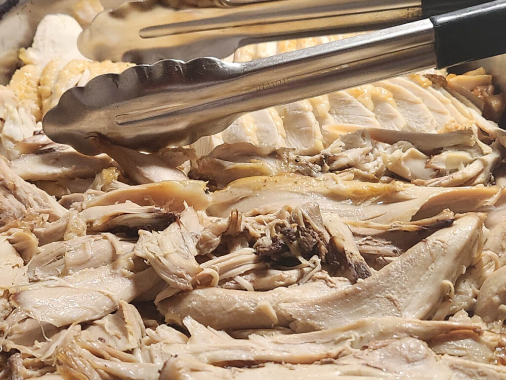 JAHZKITCHEN Reheated Holiday Turkey Tray with Tongs for serving