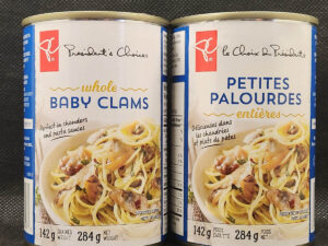 JAHZKITCHEN Canned Clams