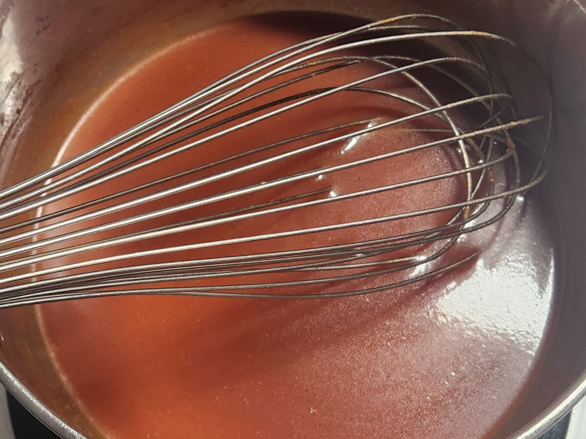 JAHZKITCHEN Heating and Mixing Rotisserie Pan Sauce