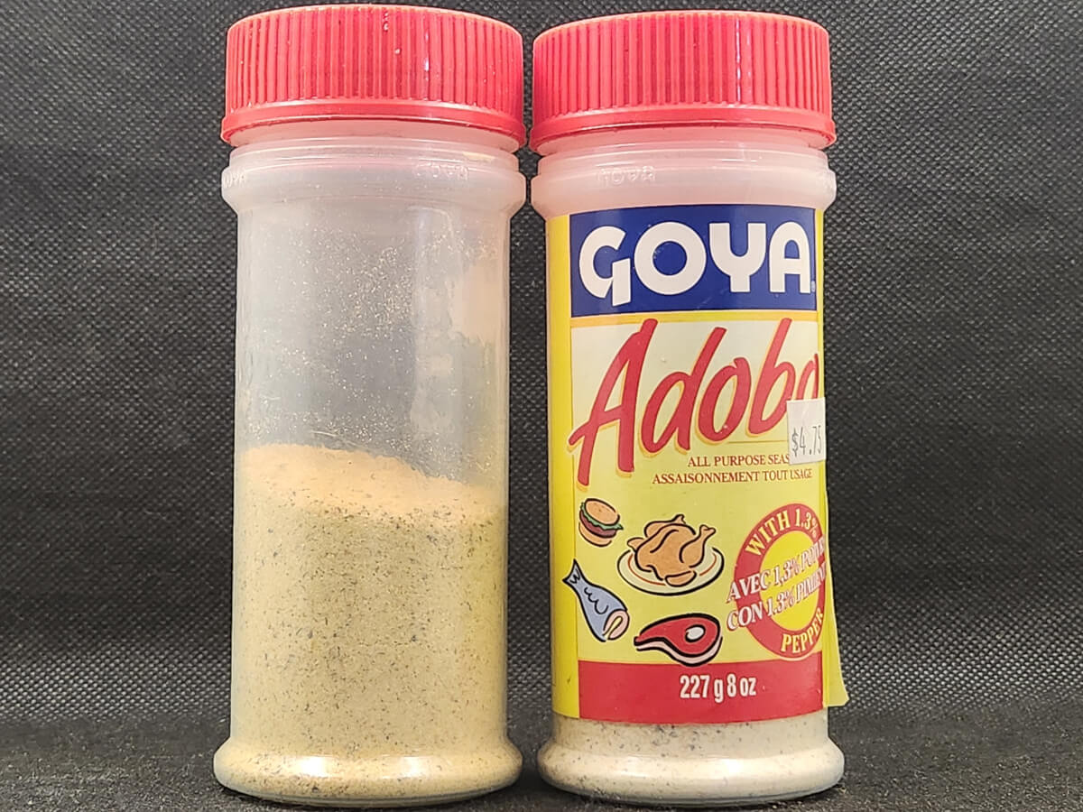 JAHZKITCHEN Homemade Goya Adobo Seasoning comparison