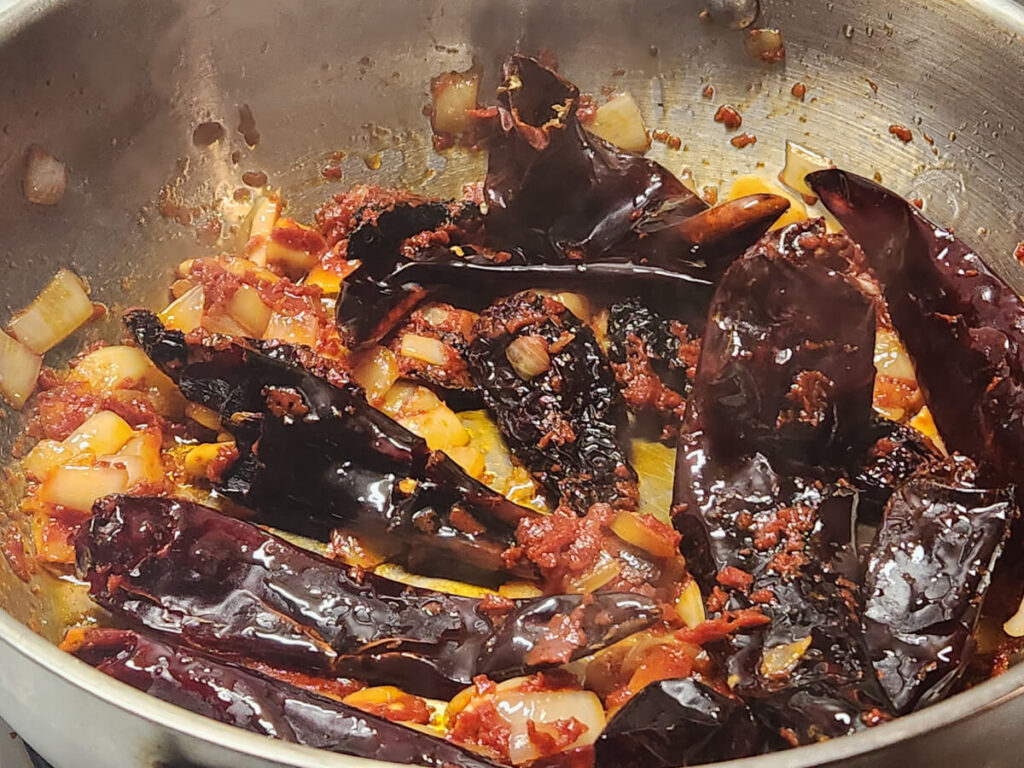 JAHZKITCHEN Mexican Ribs Adobo adding Chilies