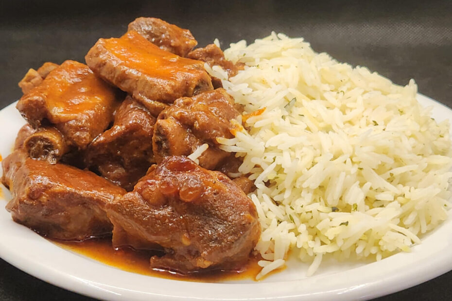 JAHZKITCHEN Mexican Ribs with Rice