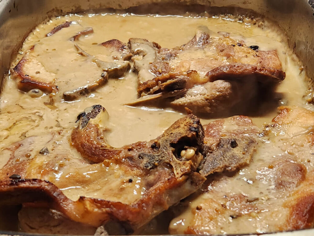 JAHZKITCHEN Out of the Oven Mushroom Pork Sake