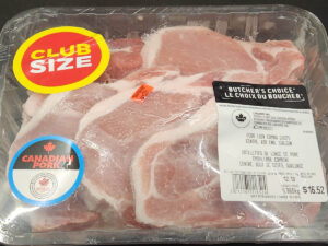 JAHZKITCHEN Pork Loin Combo Center, Rib, Sirloin