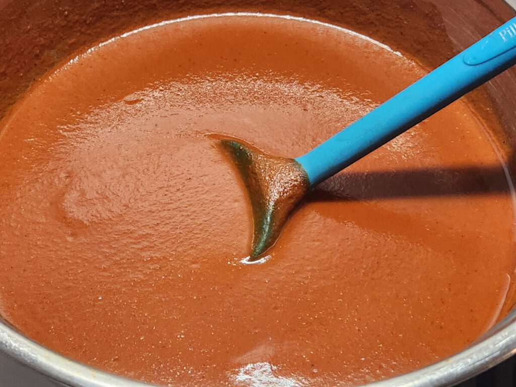 JAHZKITCHEN Strained Adobo Sauce for Mexican Ribs