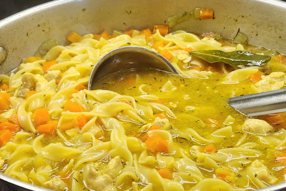 JAHZKITCHEN Chicken Egg Noodle Soup