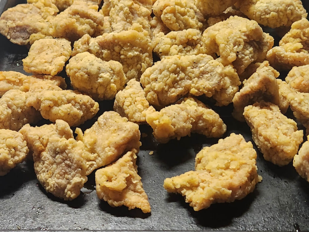 JAHZKITCHEN First Fry Korean Pork Bites