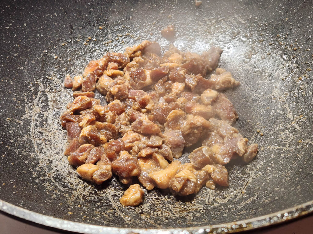 JAHZKITCHEN Frying Hoisin & Shaoxing Marinated Pork