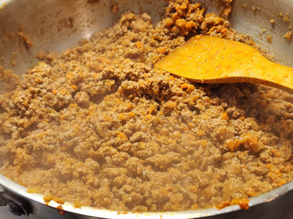 JAHZKITCHEN Cooked meat for Bolognese Sauce