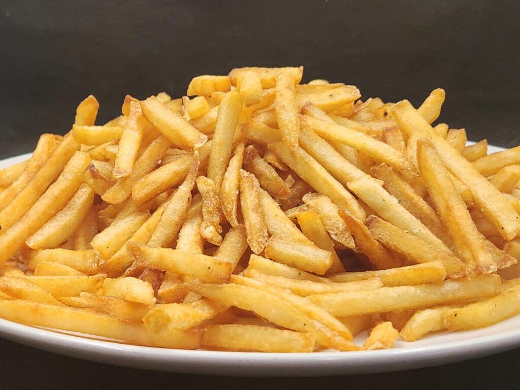 JAHZKITCHEN Deep Fried Shoestring Fries 5 minutes and 1-2 minutes