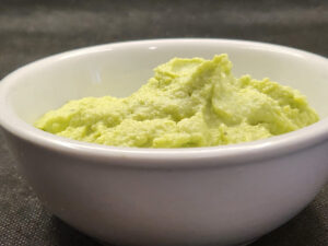 JAHZKITCHEN Guacamole with just Onion, Lemon Juice, Salt