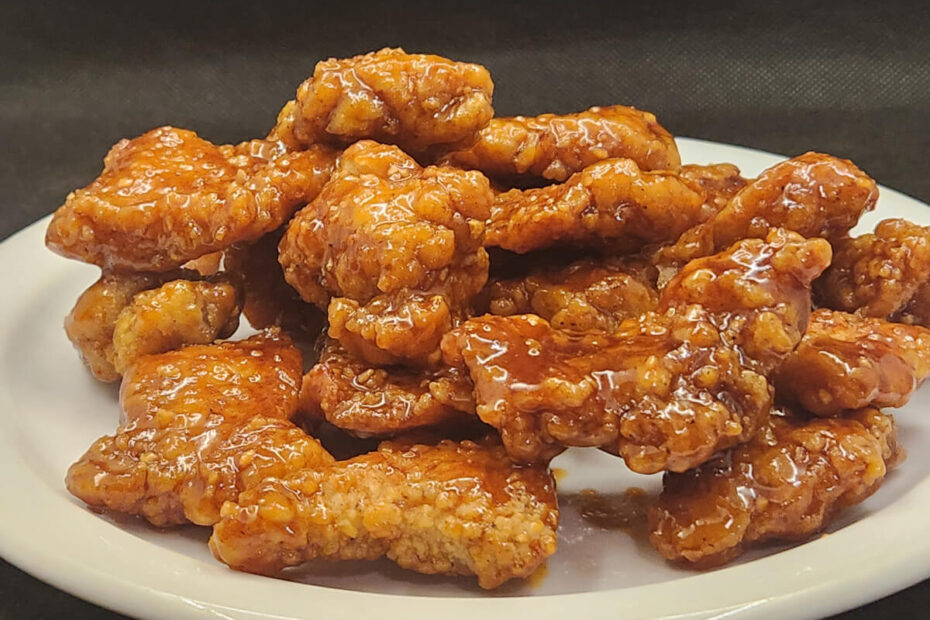 JAHZKITCHEN Korean Boneless Pork Wings tossed in yangnyeom sauce