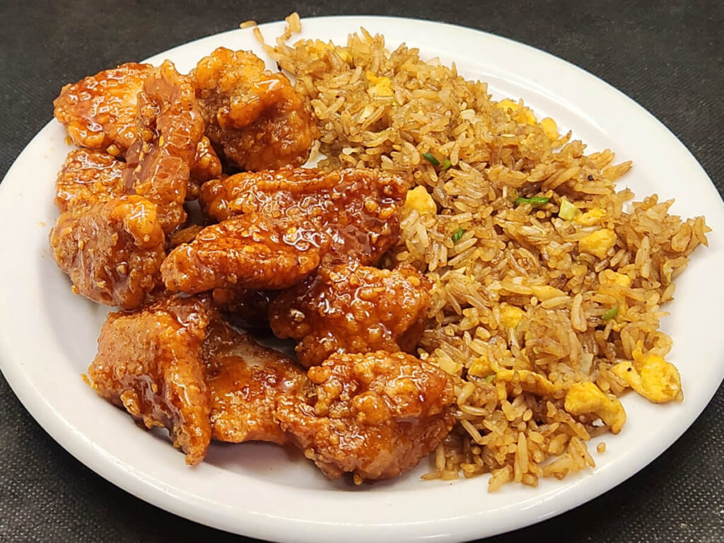JAHZKITCHEN Korean Boneless Pork Wings with Fried Rice