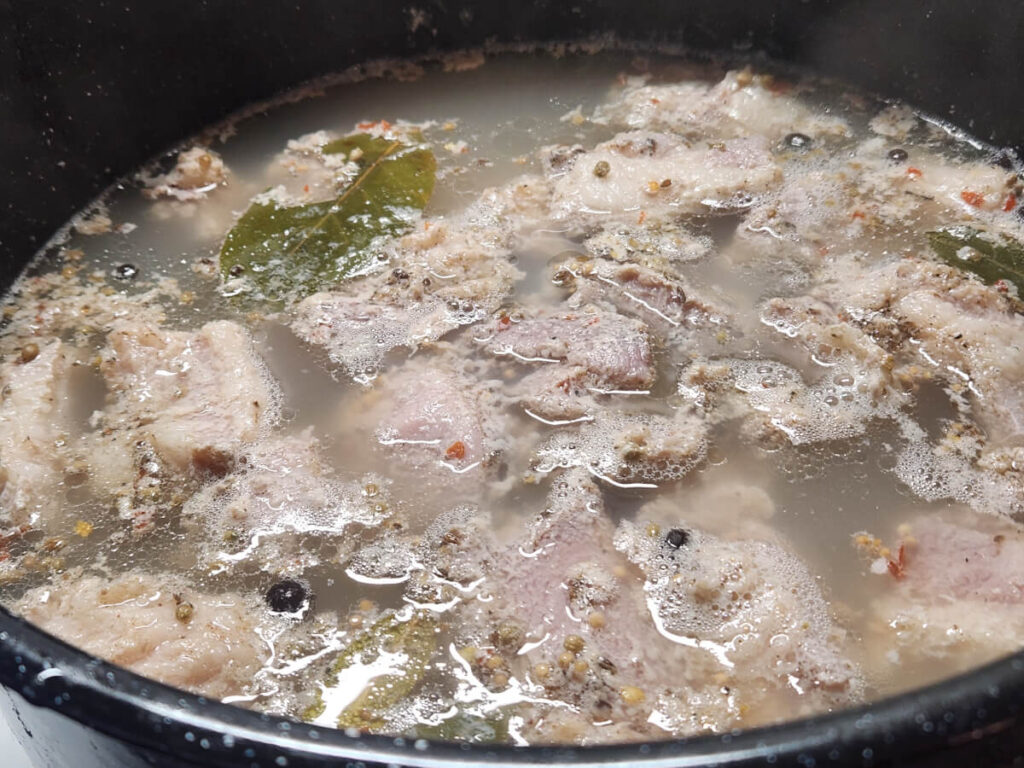 JAHZKITCHEN Simmering Corned Pork Low and Slow