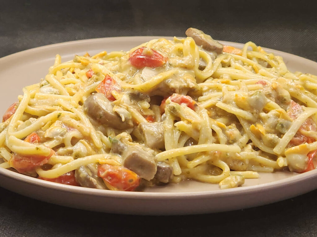 JAHZKITCHEN Clam Pasta Plate