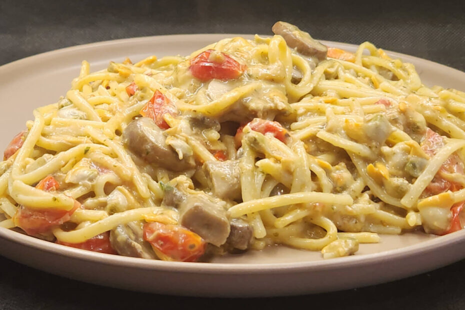 JAHZKITCHEN Clam Pasta Plate