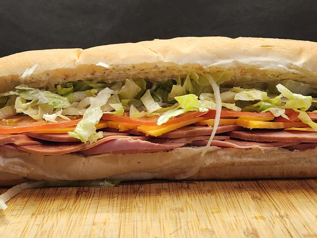 JAHZKITCHEN Cold Cut Sub with Dijonnaise