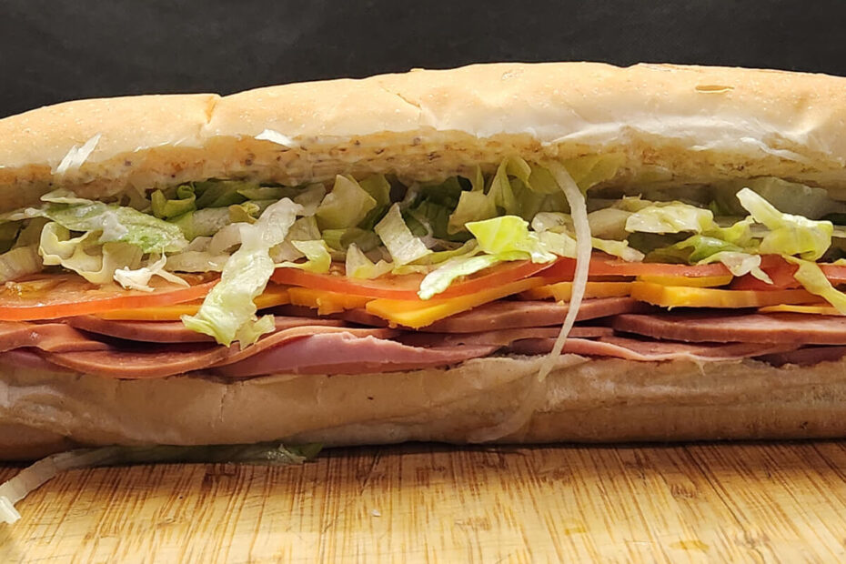 JAHZKITCHEN Cold Cut Sub with Dijonnaise