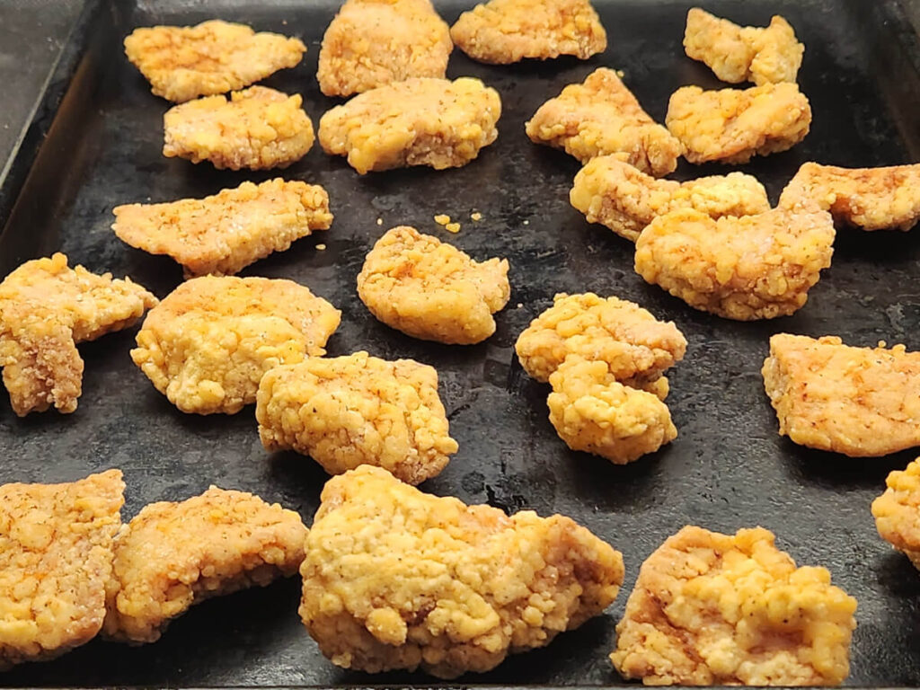 JAHZKITCHEN Freezing Once Fried Boneless Pork Wings