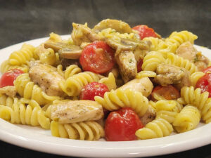JAHZKITCHEN Garlic Pesto Pasta