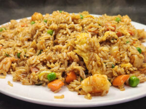 JAHZKITCHEN Plate of Shrimp Fried Rice