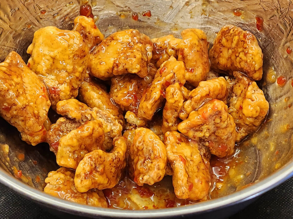JAHZKITCHEN Tossing Boneless Sweet Thai Pork Wings