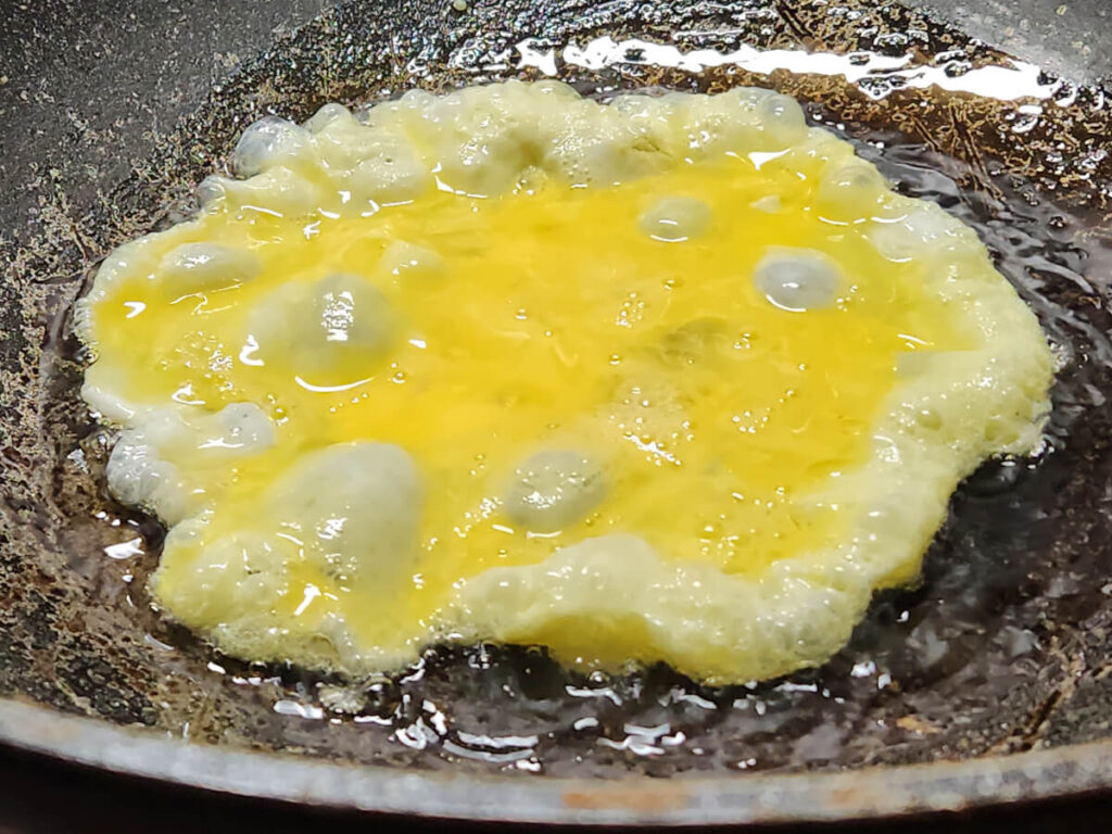 JAHZKITCHEN Wok Frying Egg