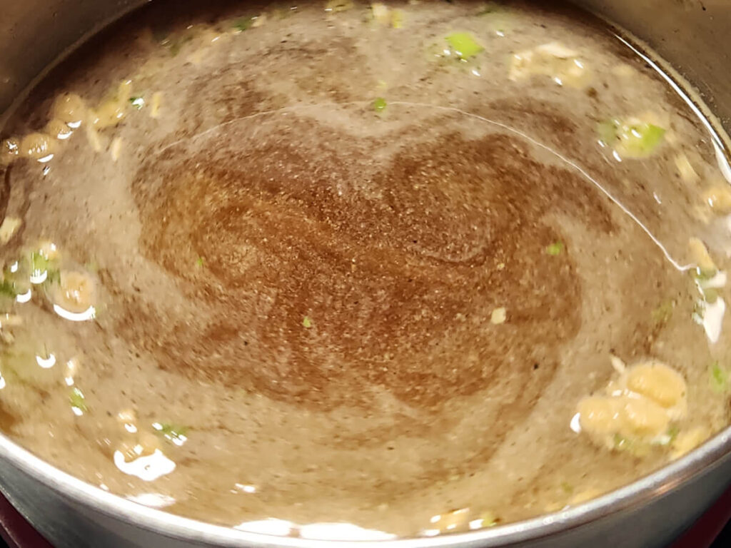 JAHZKITCHEN Kang Shi Fu Beef Ramen Broth & Vegetables