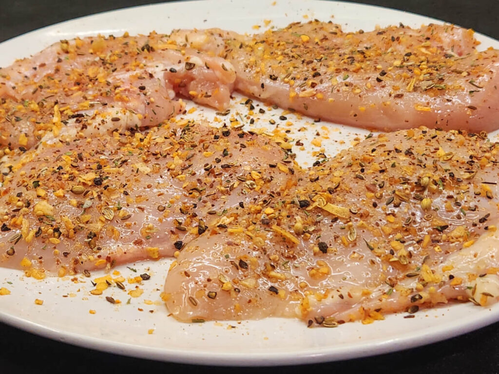 JAHZKITCHEN Montreal Chicken Seasoned Fillets