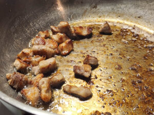 JAHZKITCHEN Rendering Pork Fat