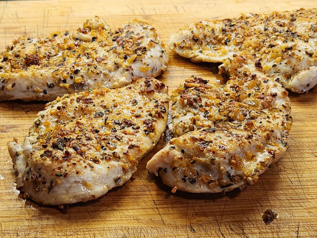 JAHZKITCHEN Resting Montreal Chicken Fillets