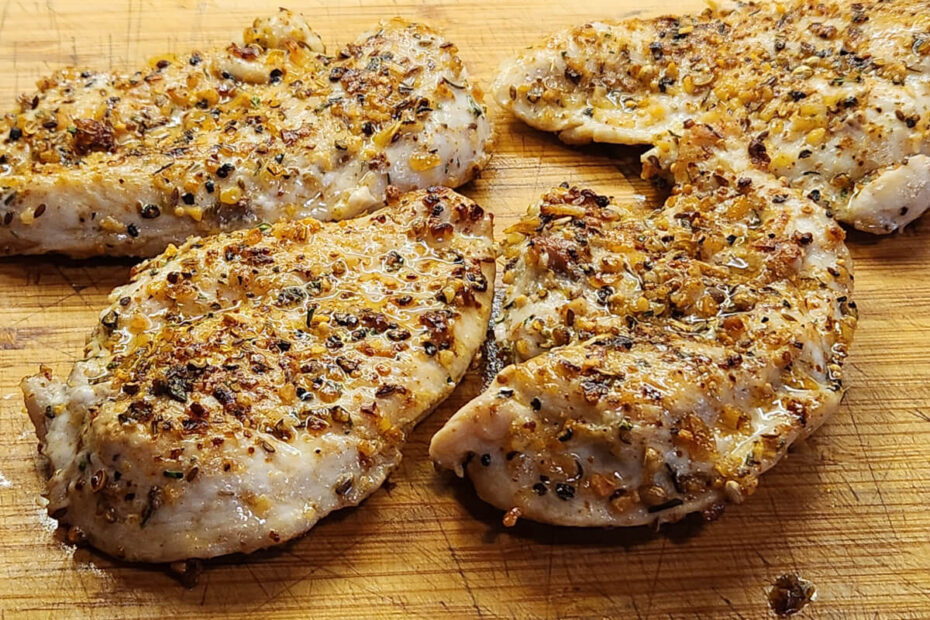 JAHZKITCHEN Resting Montreal Chicken Fillets