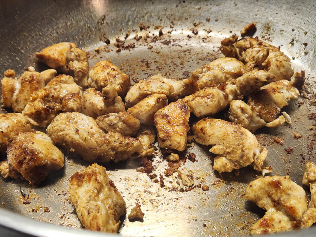 JAHZKITCHEN Searing Garam Masala Oil Marinated Chicken