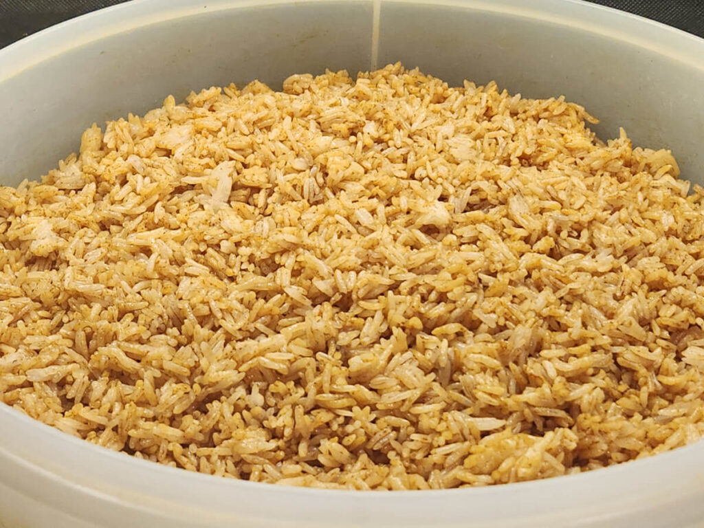 JAHZKITCHEN Seasoned Day Old Rice for Chicken Fried Rice