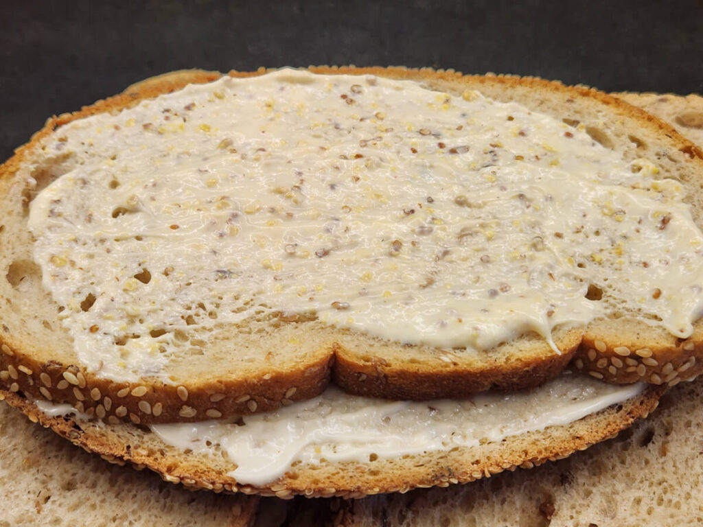 JAHZKITCHEN Bread with Dijonnaise Spread