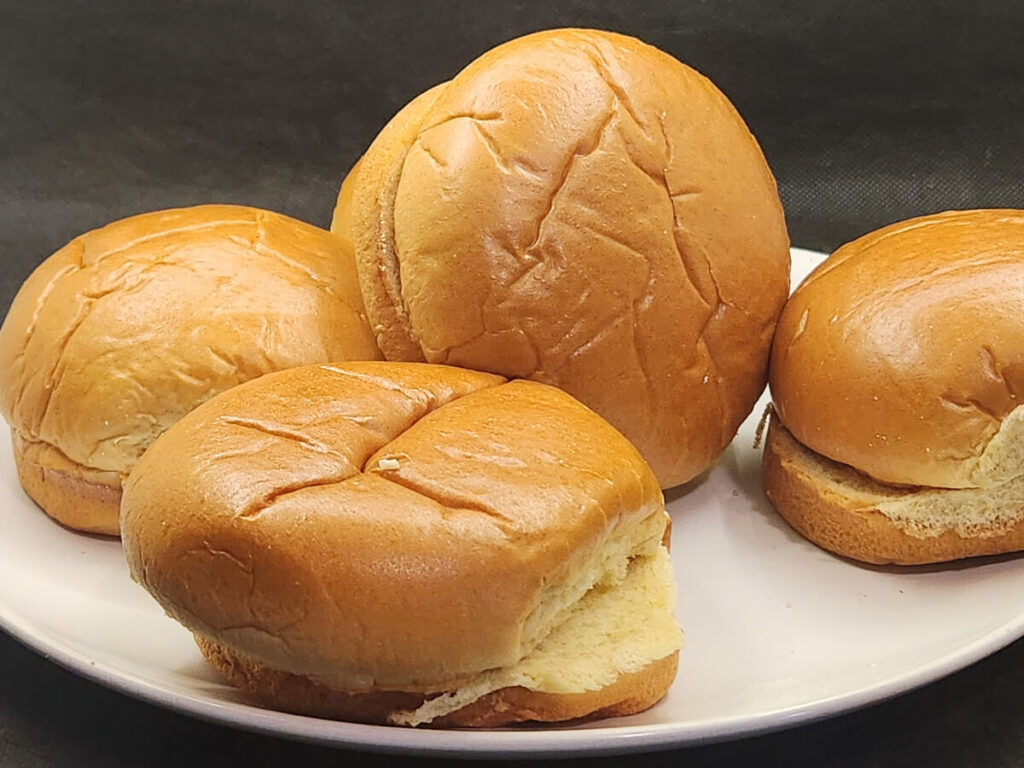 JAHZKITCHEN Buttered Brioche Hamburger Buns