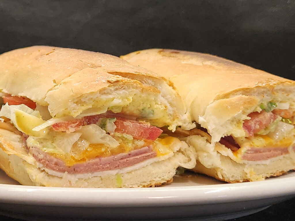 JAHZKITCHEN Deli Chicken Trio Ovensub Halves JAHZKITCHEN Deli Chicken Trio Ovensub Halves