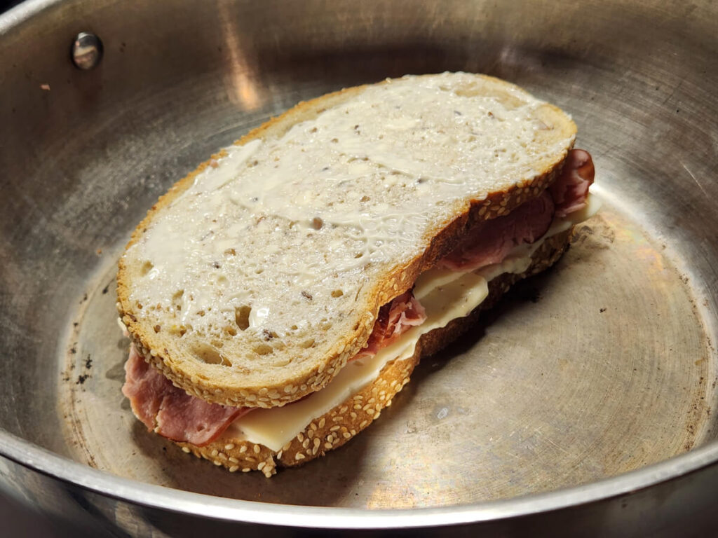 JAHZKITCHEN Grilled Ham & Swiss Cheese 2
