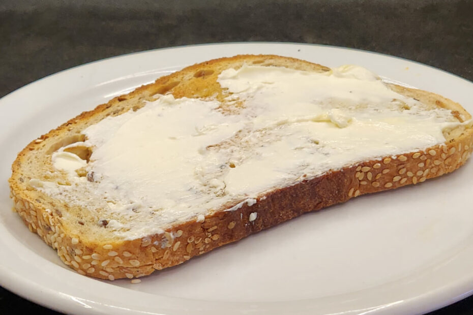 JAHZKITCHEN Sourdough Toast with Plain Cream Cheese